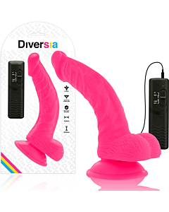 FlexiVibe - Dildo Vibrante Flexible 21.5 cm - Rosa