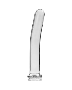 Dildo Cristal Nebula 18.5 cm Transparente