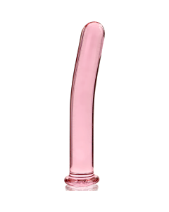 Dildo Cristal Rosa Nebula 18.5x3 cm