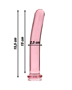 Dildo Cristal Rosa Nebula