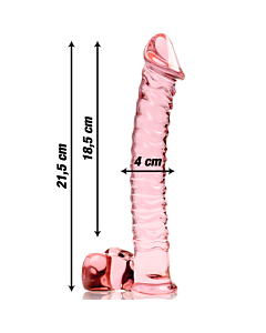Dildo Cristal Rosa Nebula