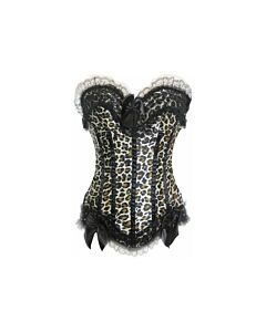 Corsé Leopard Lace Ruffles