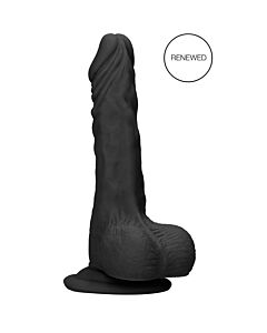 Dildo Negro Bolas de Acero