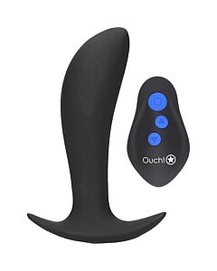Plug Anal Vibra-Control Inalámbrico - Negro