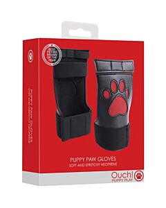 Guantes Puppy Paw Rojos