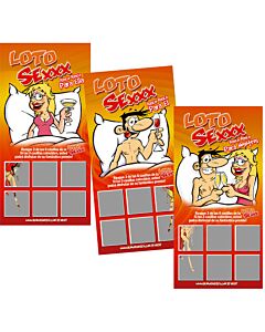 Pack Loto Sensual 12 Rasca-rasca Hetero