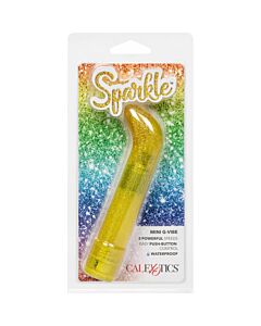 Mini Vibrador Sparkle Amarillo