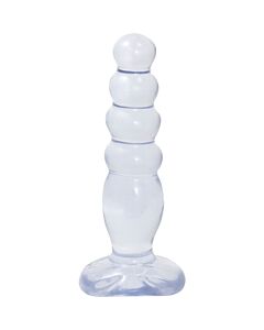 Crystal jellies plug anal azul claro