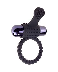 Anillo Vibrante Fantasía Negra
