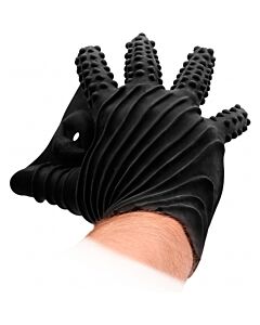 Guante masturbación fisting - negro
