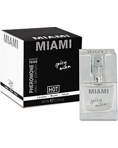 Hot miami perfume para el hombre 30 ml
