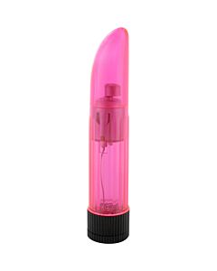 Crystal clear vibrator lady red