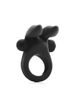 Anillo para el pene con vibracion conejito negro