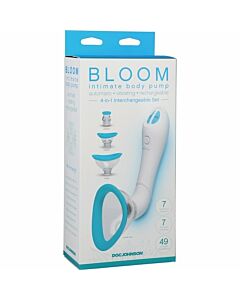 Bloom -ventosa de clitoris y pezones /turquesa,blanco
