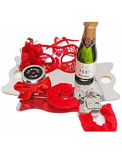 Máscara Roja Veneciana