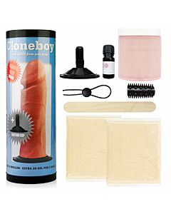 Dildo Rosa Succión Cloneboy