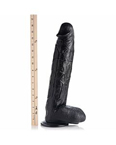 Raging rhino - pene venoso de 33.02 cm - negro