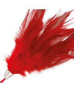 Pluma Roja Sensual 17cm