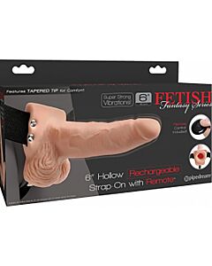 Fetish fantasy 6 -pene realistico con arnes - 15,2 cm