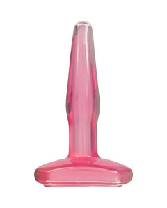 Crystal jellies plug anal pequeo rosa