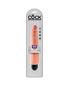 King cock 9 vibrador stiffy flesh