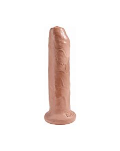 Uncut 19cm - pene realista con prepucio móvil - mulato