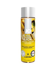 Jo lubricante agua sabor platano 150 ml