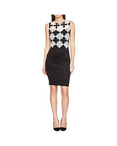 Vestido snowflake negro