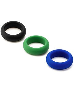 Trío Silicona Placer Pene