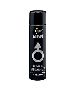 Pjur Man Premium Lubricante 100 ml - Base de Silicona