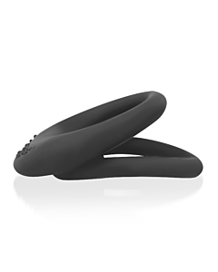 Ohmama Fetish - Doble Anillo Silicona 3.5 cm / 4.5 cm