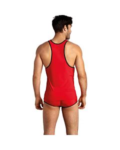 Camiseta Microfibra Roja "Seducción Masculina