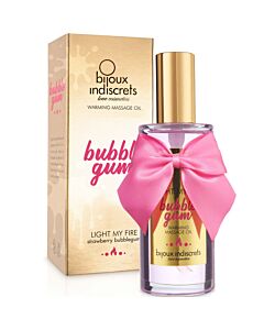 Bijoux - Indiscrets Light My Fire Aceite Masaje Efecto Calor Sabor Chicle