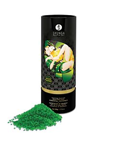 Shunga Sales de Baño Flor de Loto 500g - Mar Muerto - Verde - Aroma Sensual
