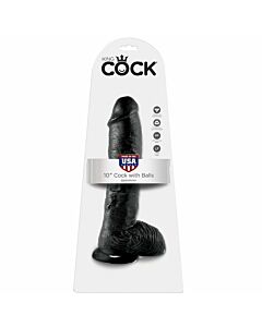 King cock 10' pene realistico negro 254 cm