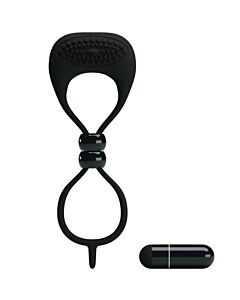 Anillo Vibrador Duo Negro