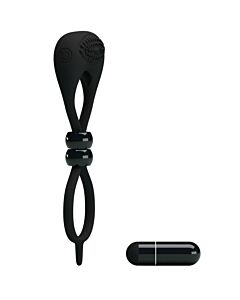 Anillo Vibrador Duo Negro