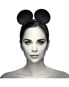 Diadema Mouse Ears Vegan-Leather - Coquette Chic