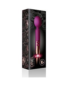Masajeador recargable Oriel - Fucsia | Potente vibrador para parejas