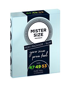 Condones "Pura Sensación" - Pack 3x3