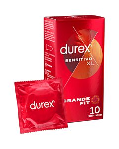 Preservativos Durex XL Sensitivo 10uds