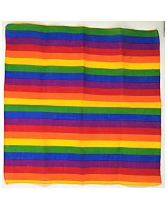 Pañuelo Arcoíris 50x50cm - Algodón Orgullo LGBTQ+
