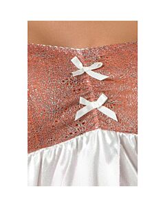 Baby Coral Raso - Set Lencería Sexy