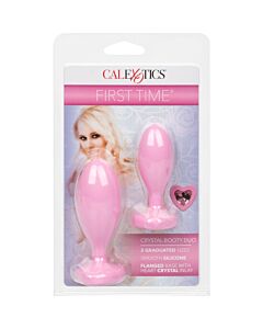 Set Crystal Rosa - Tapones Anales Graduados