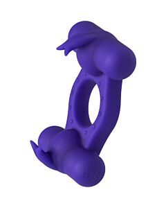 Anillo Triple Orgasmo - Silicona Recargable