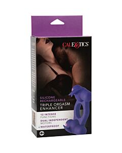 Anillo Triple Orgasmo - Silicona Recargable