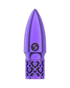 Vibrador Morado Brillante