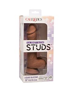 Dildo Doble Densidad Marrón 17,75cm