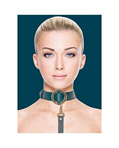 Collar Verde "Halo" BDSM