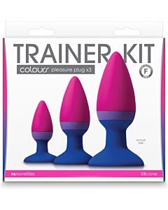 Kit Anal Colours - Entrenador Anal Vibrante